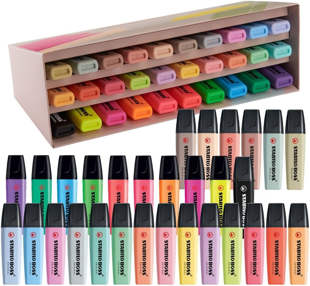 Markeerstift Set Pastel